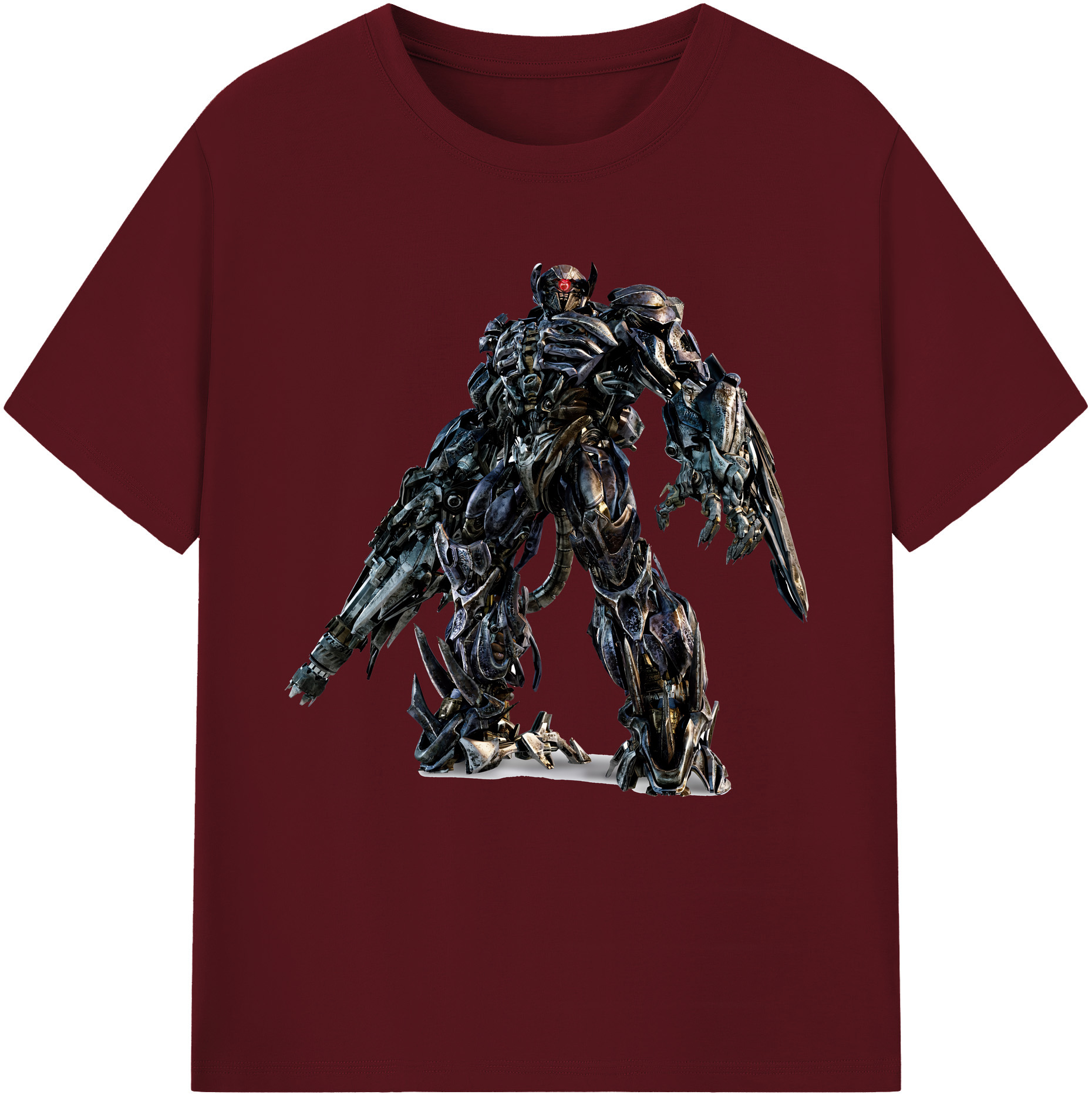 （画像用） Transformers トランスフォーマー 綿100％半袖Tシャツ（フロントプリント）